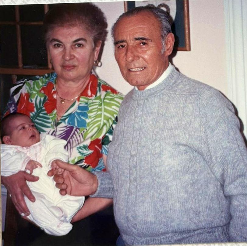 mama, papa nick & baby katie, 1991