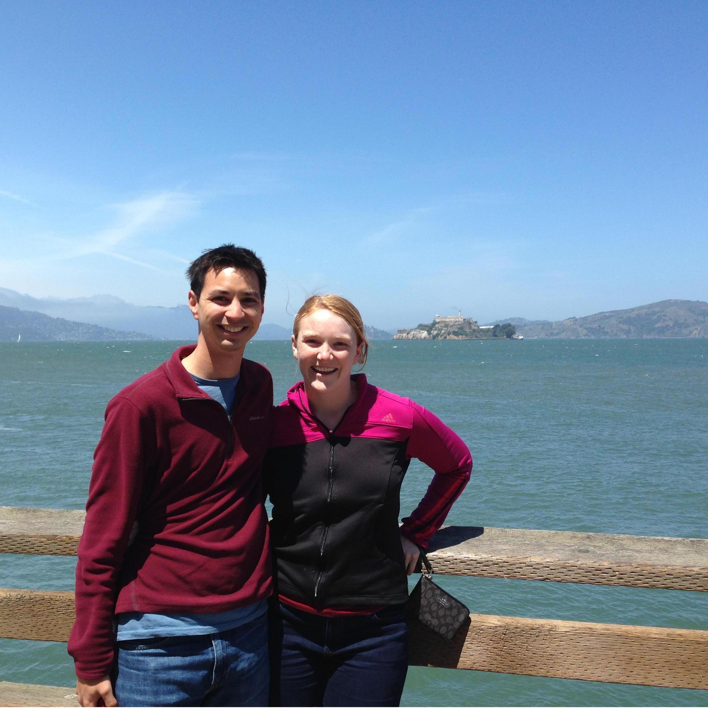 Taken the first time Jen met Chris' family and visited San Francisco.