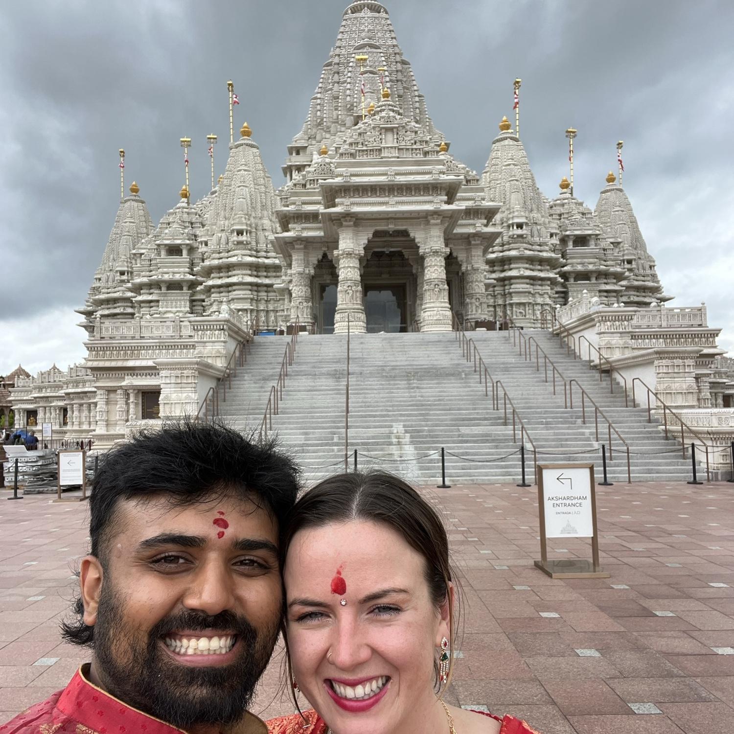 July 2024 - Robbinsville, NJ - Visiting BAPS Akshardham. Absolute marvel!