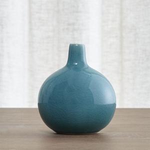 Perry Short Turquoise Vase