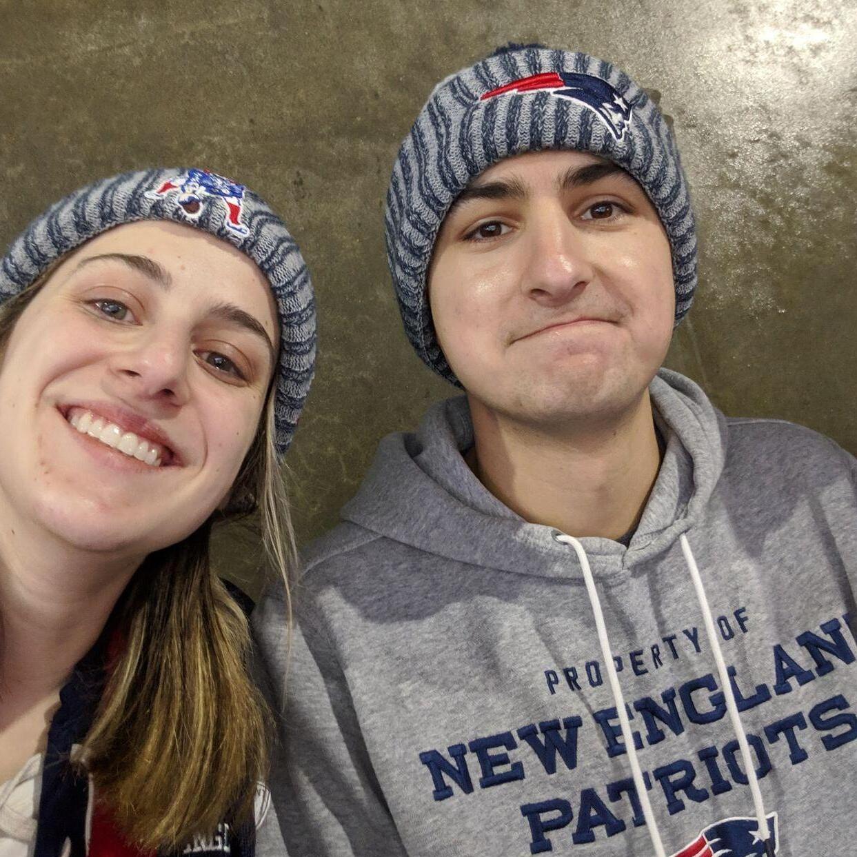 December 2018, we FINALLY make it to a Pats game! ๐