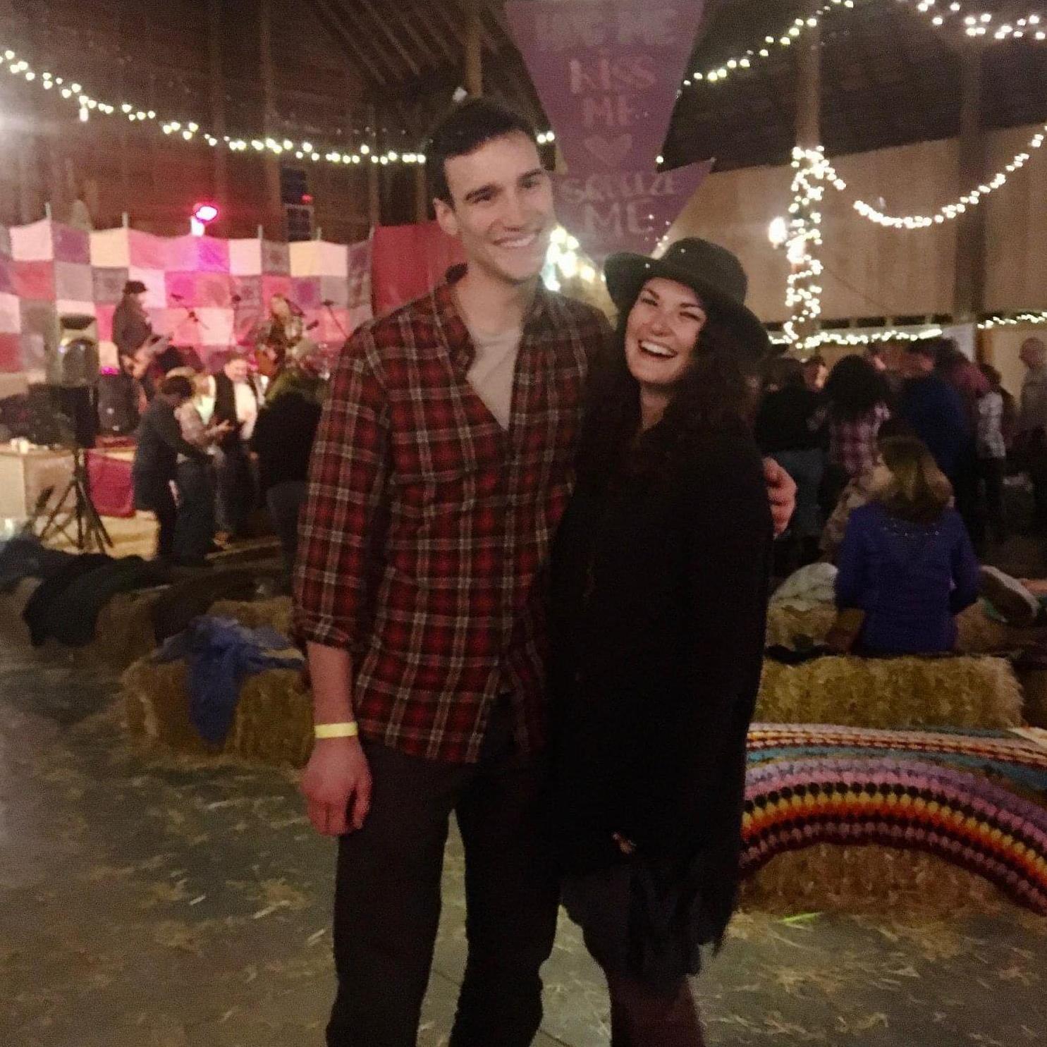 Our first couple pic! Lil babies c. 2018