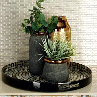 Coastal Dotted Decorative Tray