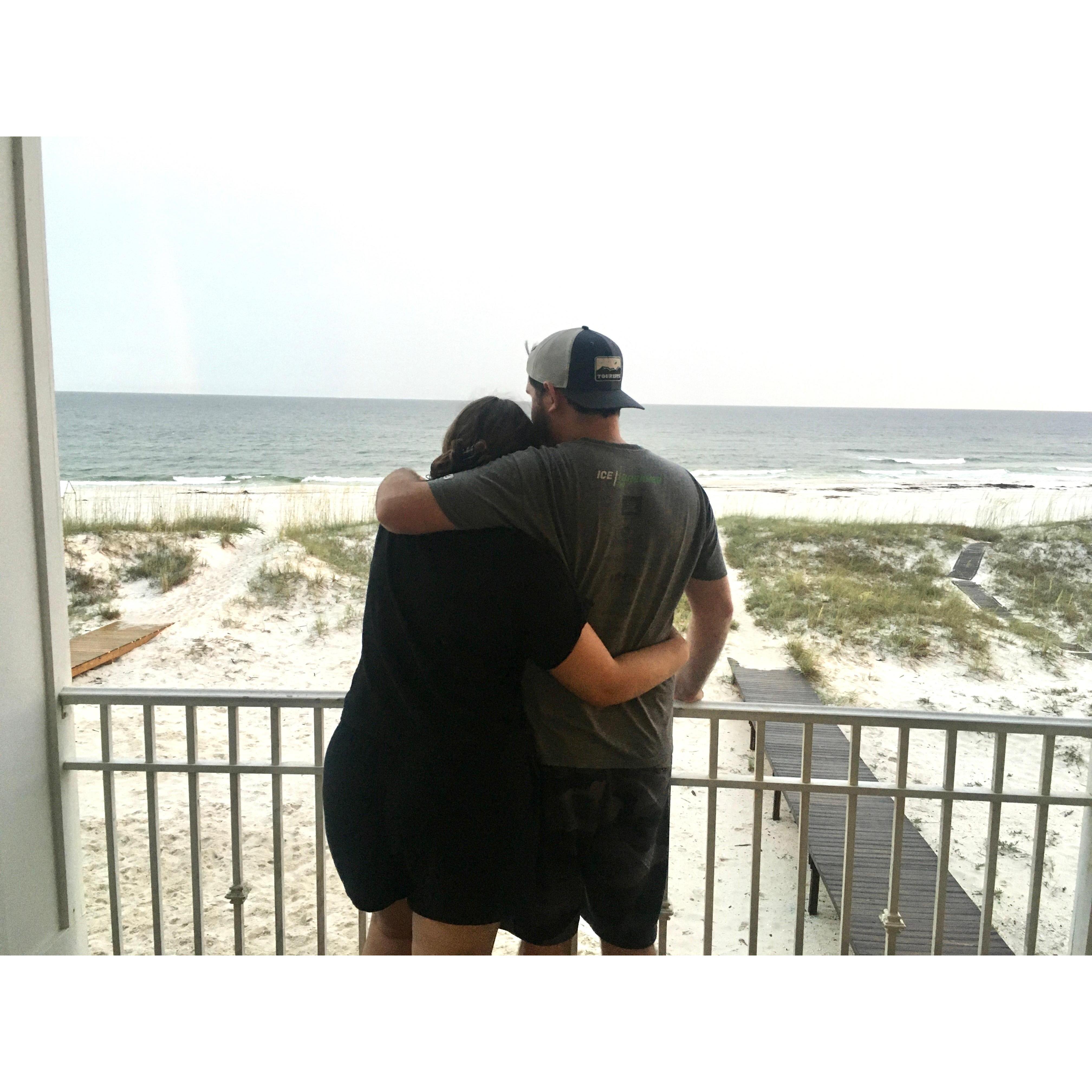 Second beach week as a couple, this time with Cordes' family in Alabama.