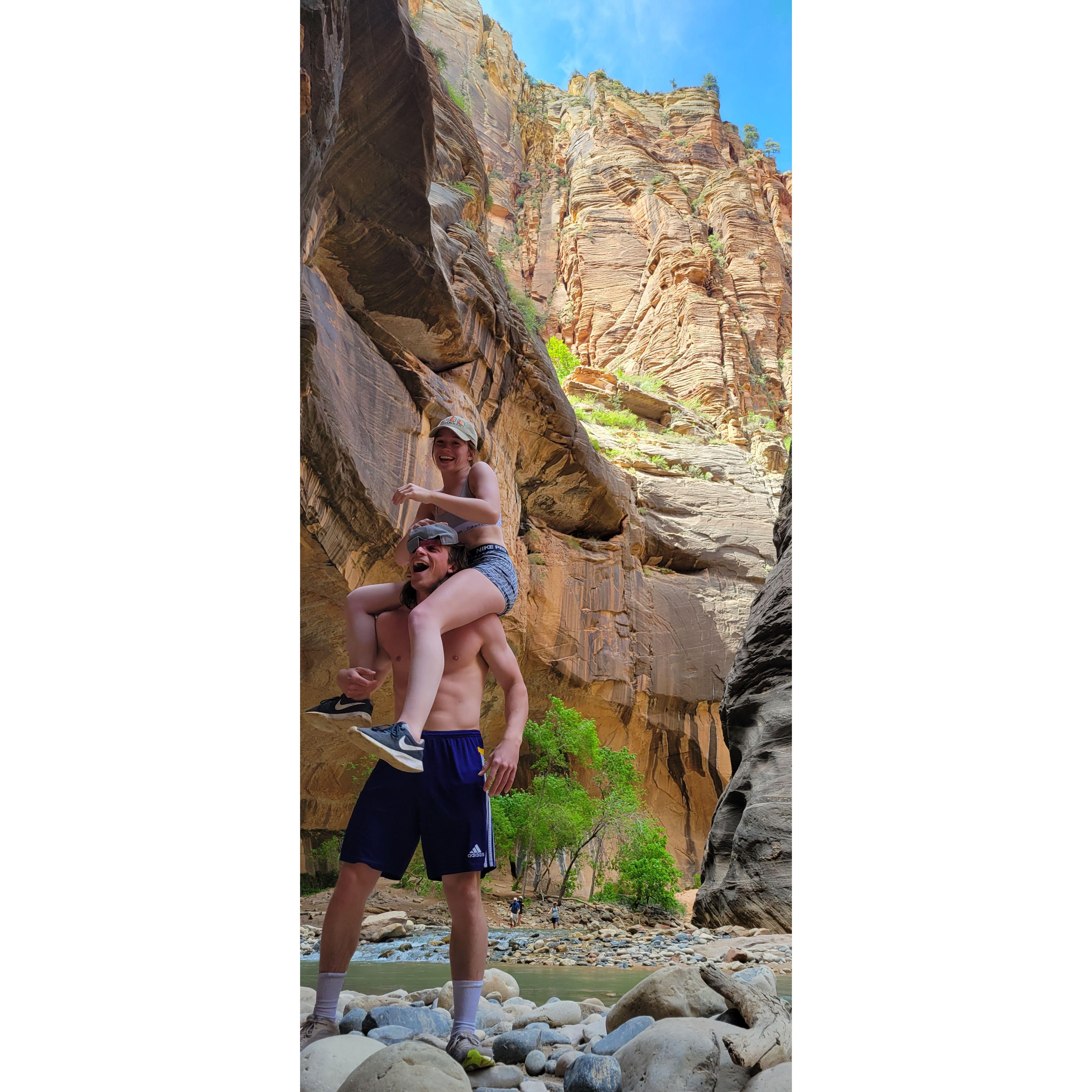 Zion National Park: The Narrows, May 2022