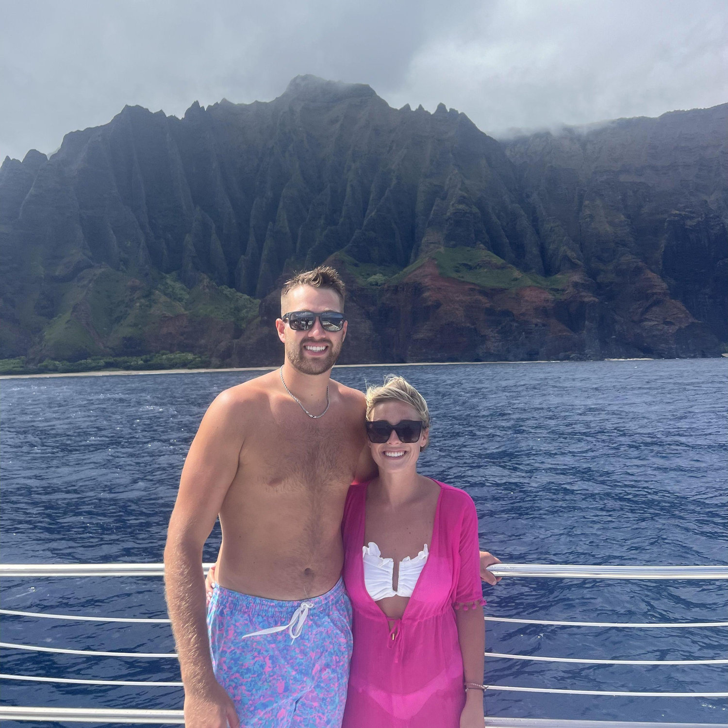Drew Family vacation to Hawaii and saw the Napali Coast!