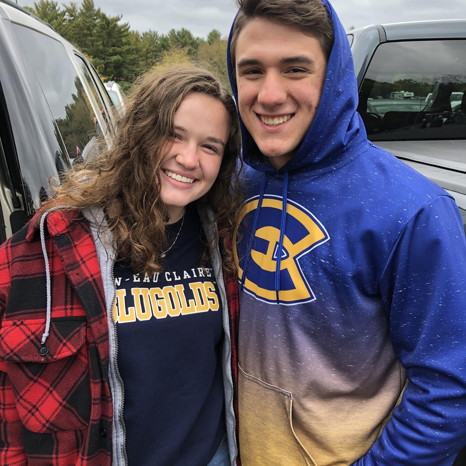 Our first picture together ever!!!