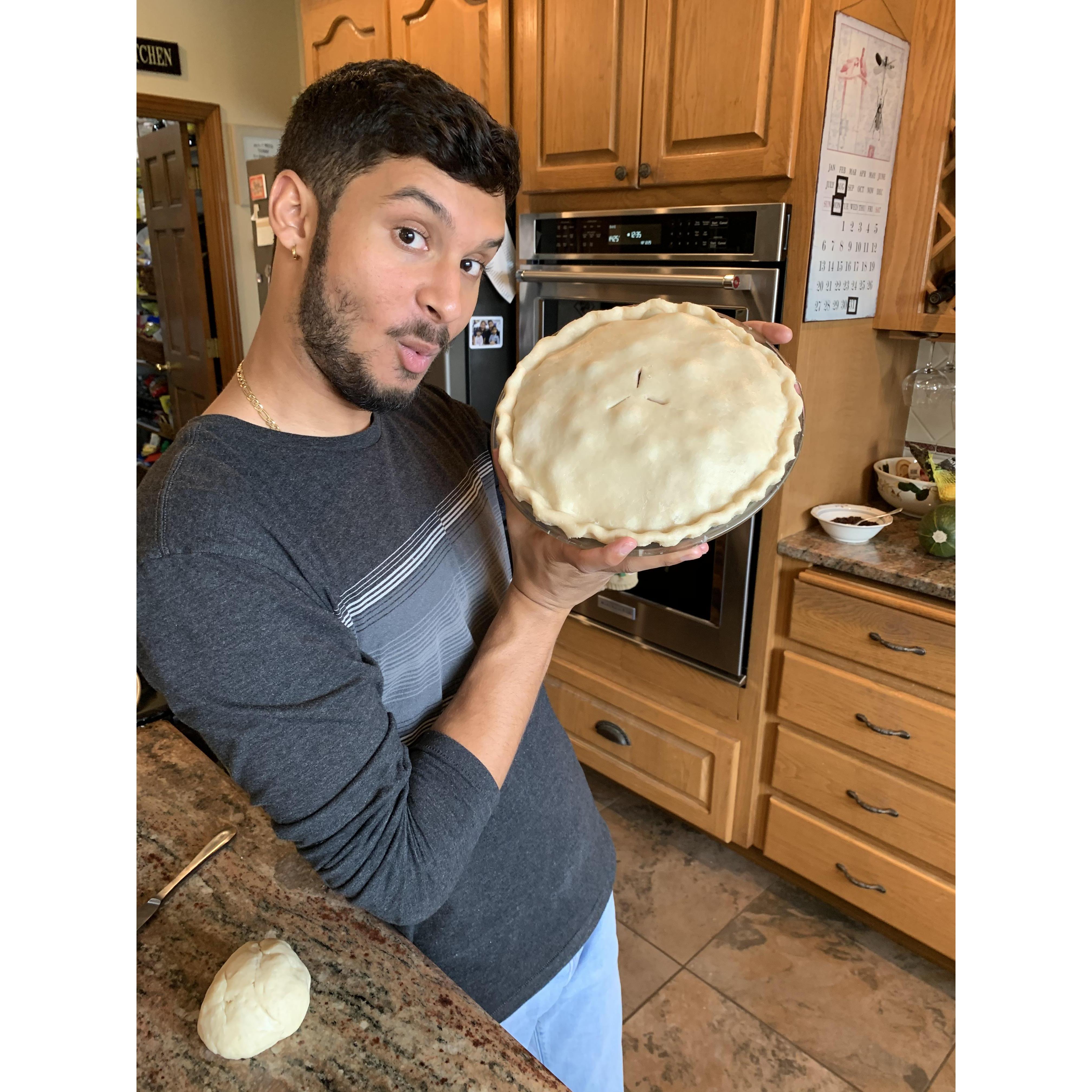 A pie baker for a husband? I'll take him!