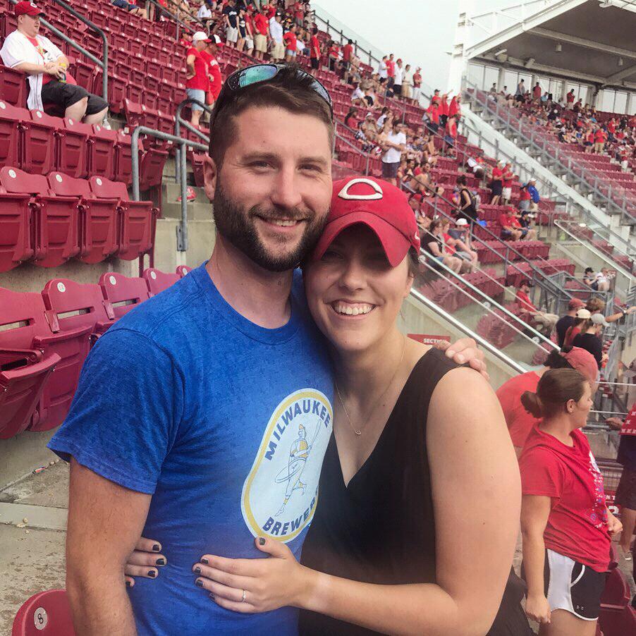 4th of July at Brewers/Reds game in Cincinnati