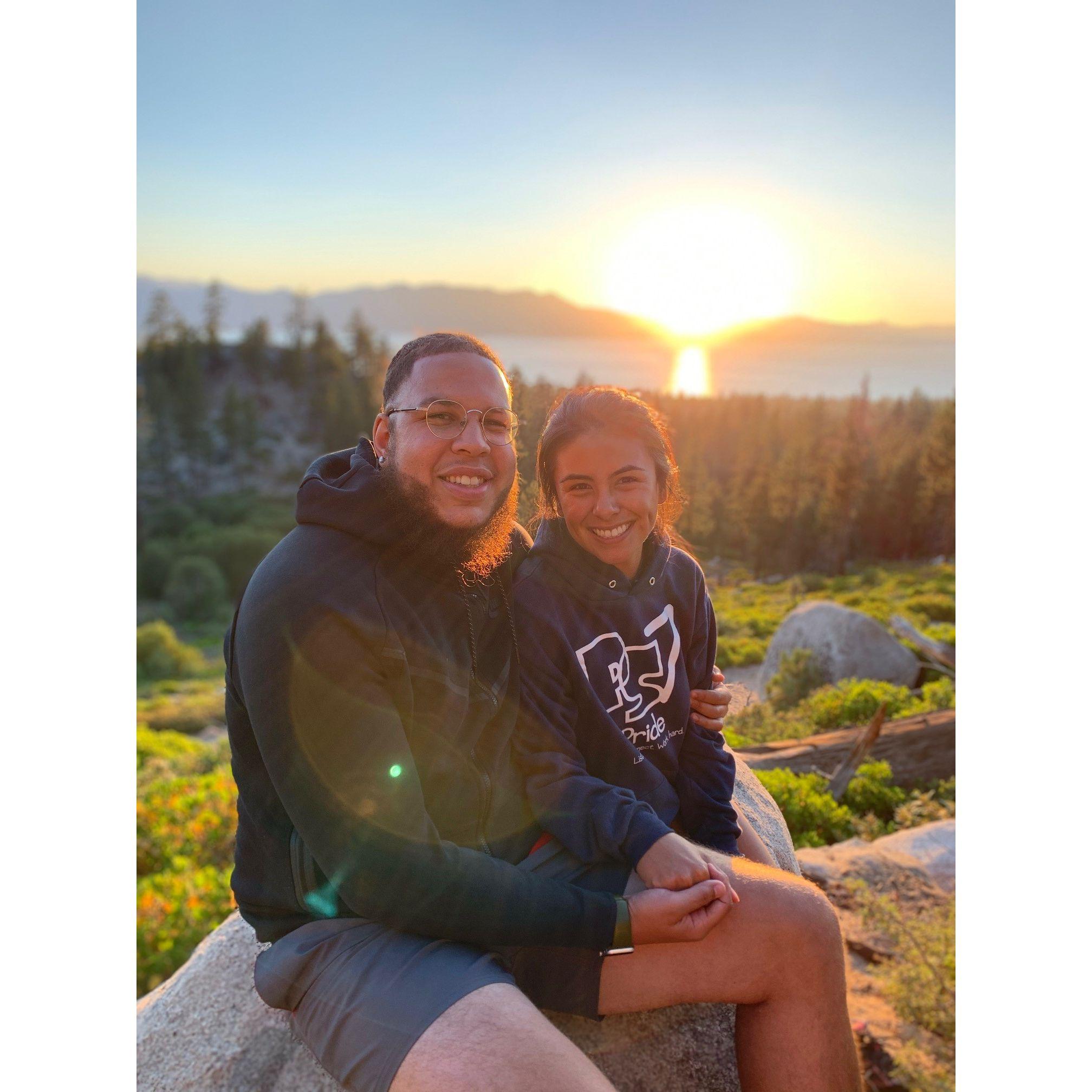 Shout out to friends who know the perfect sunset spots!