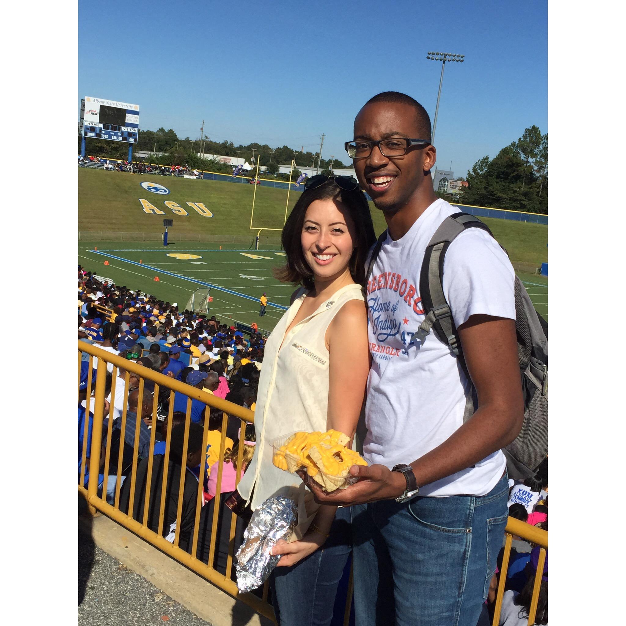 Katherine's 1st visit to Albany State University
