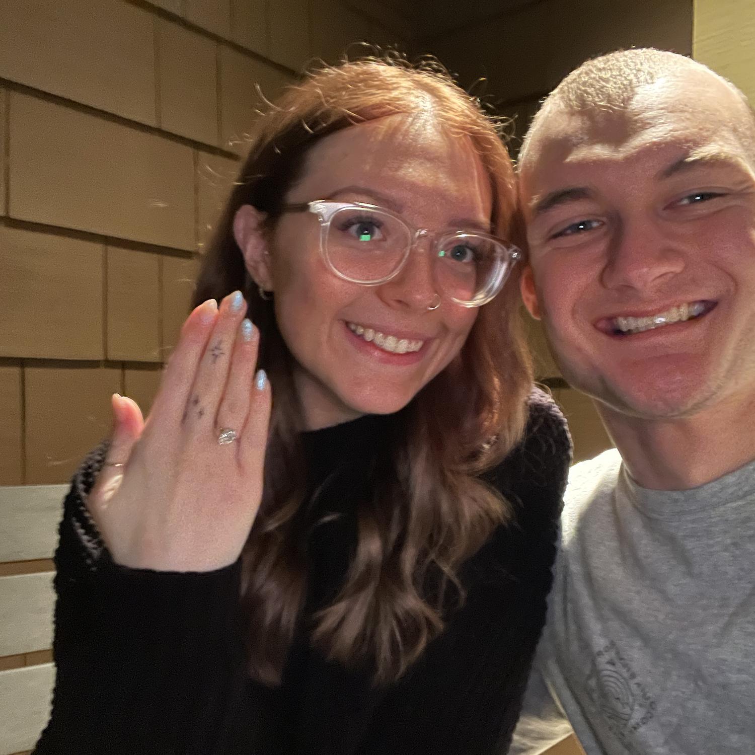 Our engagement!!