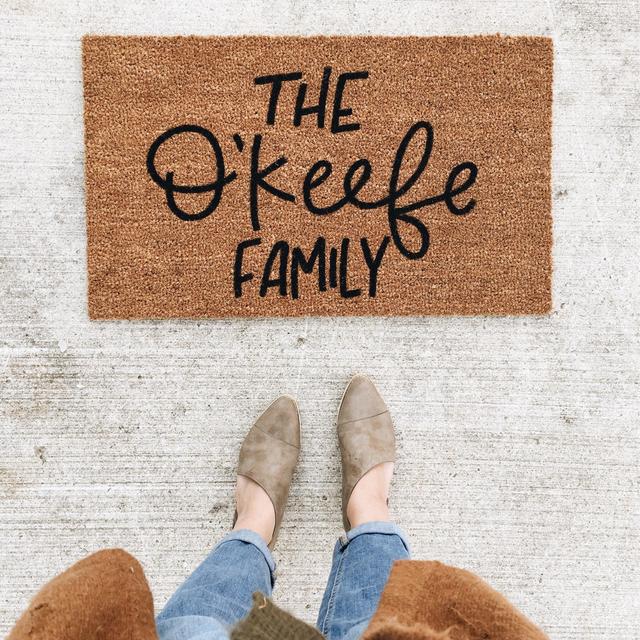 The "Name" Family doormat |...