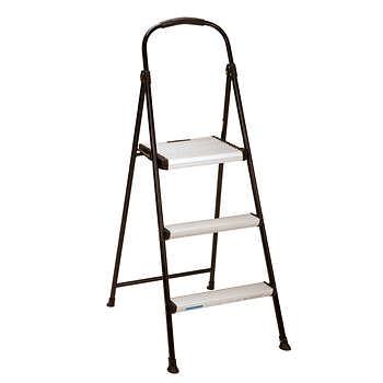 Cosco 3-step Folding Stool with Rubber Hand Grip