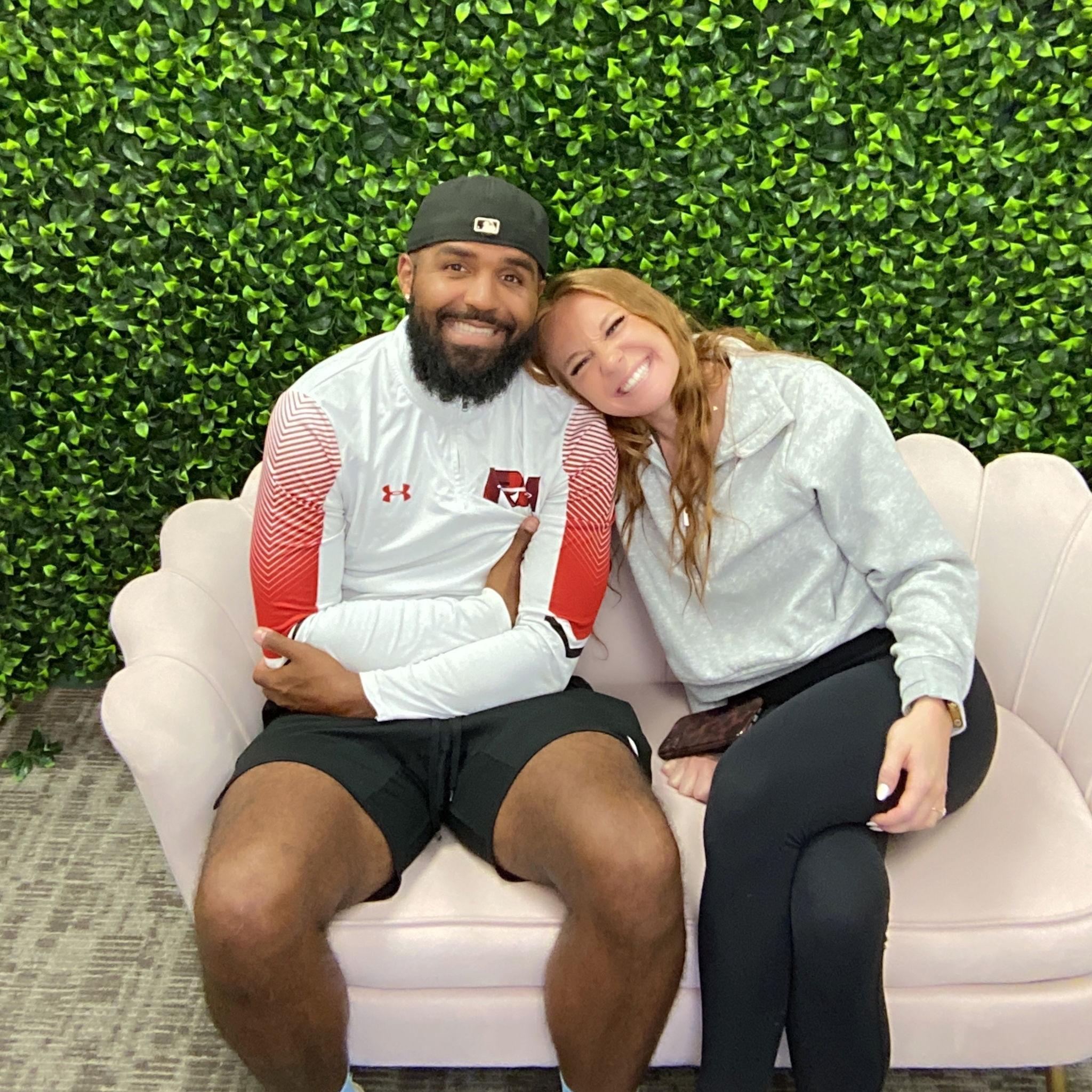 Wedding planning! (he's really feeling the craziness of the redhead in this)