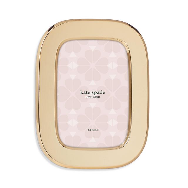 kate spade new york South Street Gold Oval Frame, 4" x 6"