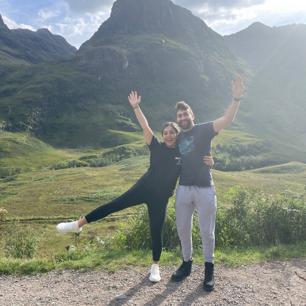 Our trip through the Scottish highlands!
