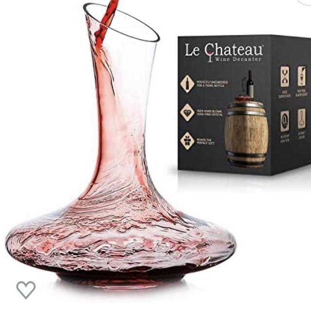 Le Chateau Red Wine Decanter Aerator - Full Bottle Wine Pitcher