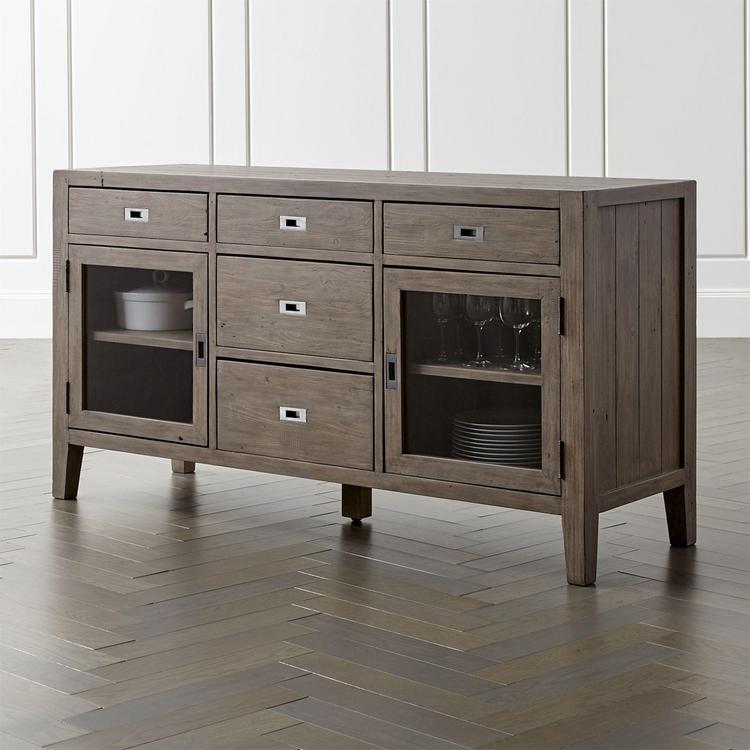 Crate And Barrel Morris Reclaimed Wood Sideboard Zola