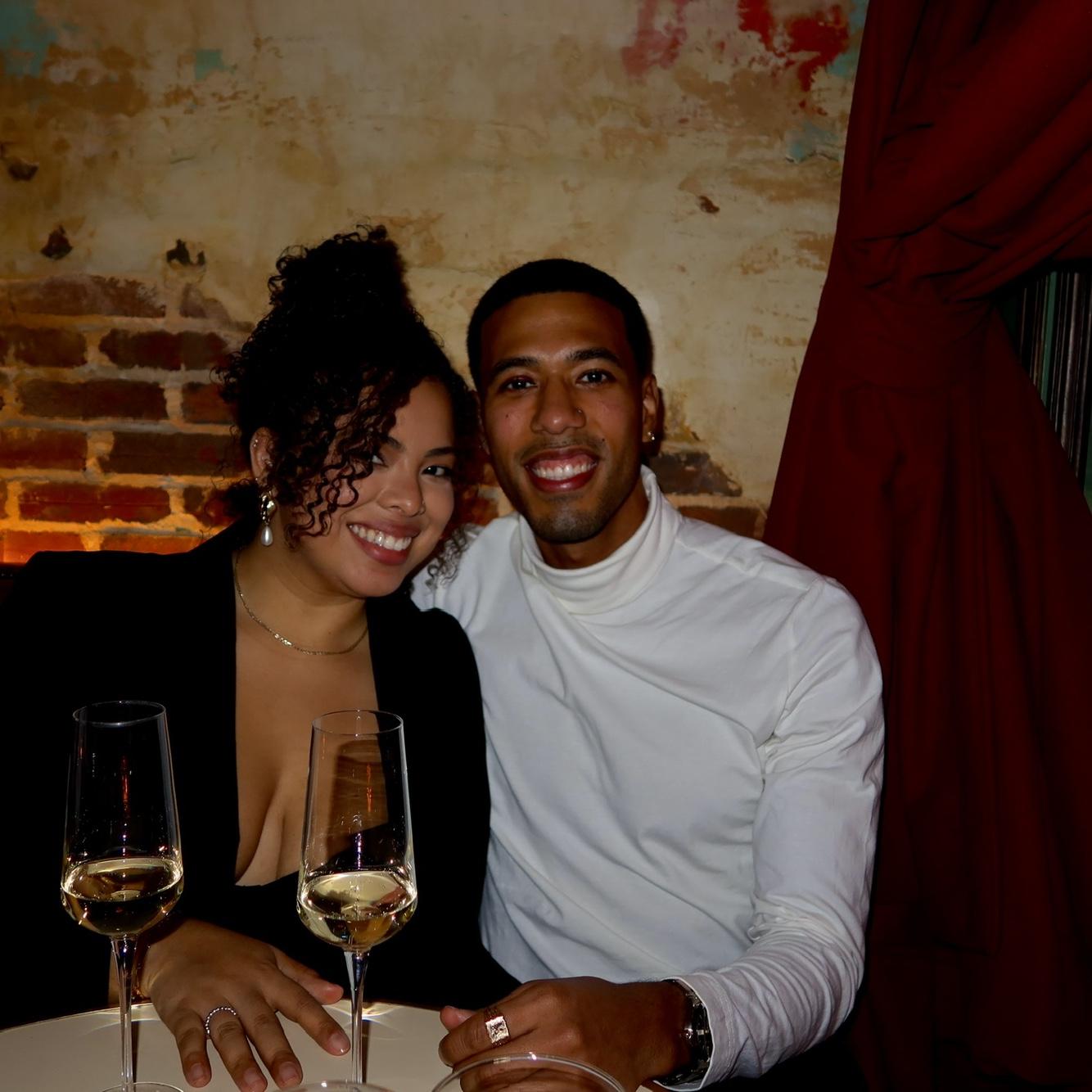 10 year anniversary dinner <3 Django Jazz club