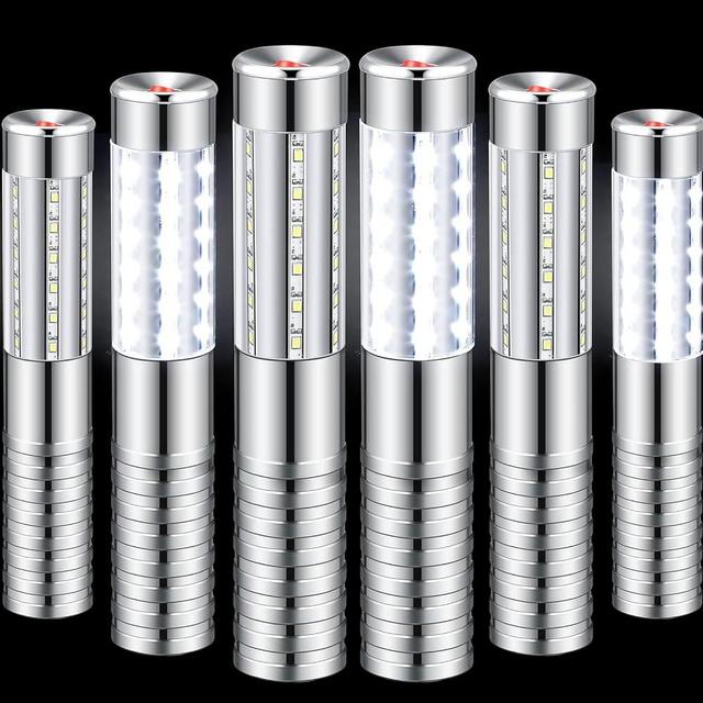 Tuanse LED Strobe Baton Light Bar Rechargeable LED Bottle Service Lights Reusable Champagne Bottle Handheld Light Topper for Bar Nightclub Concert Event Outdoor