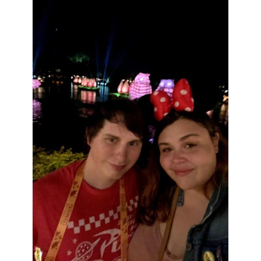 He took me to Animal Kingdom for Valentines Day. It was my first time ever going.