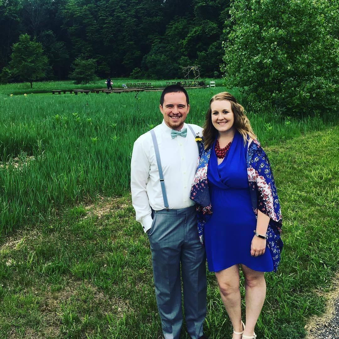 Our first wedding together June 2018