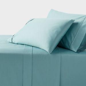 Queen 400 Thread Count Performance Sheet Set Light Teal - Threshold™