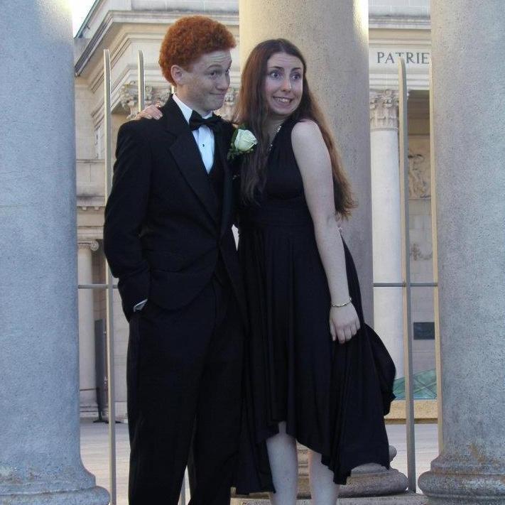2012 - Legion of Honor in San Francisco, CA |
Hannah and Eli's first prom together