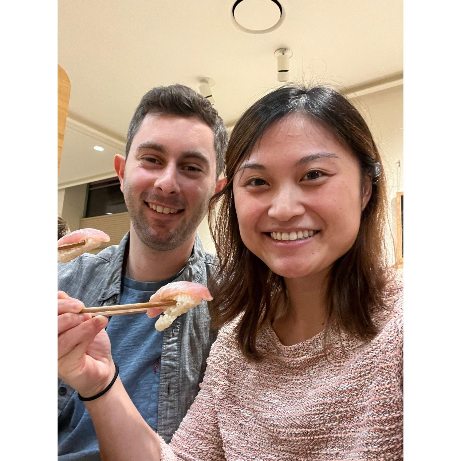 Meilin's first omakase experience 2021