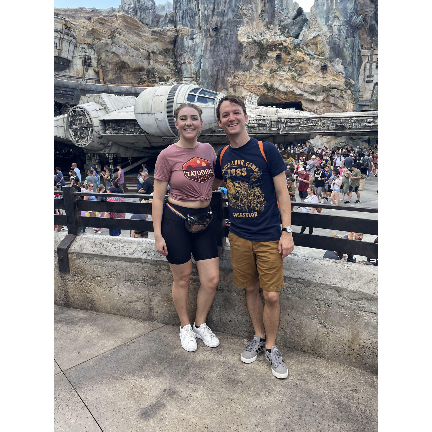 Disney 2021 with the MILLENIUM FALCON