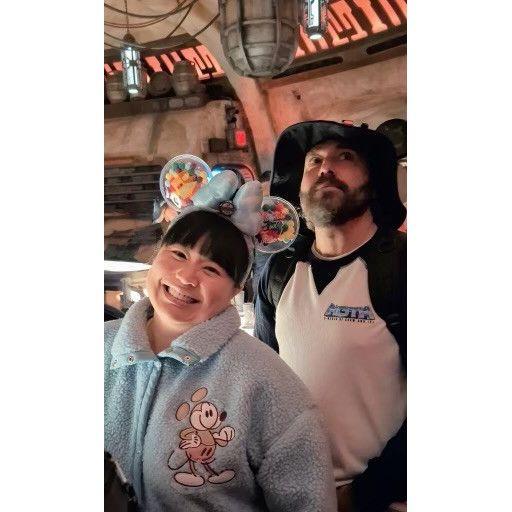 Just dropping by Oga's Cantina for a drink - Disneyland, CA - January 2024