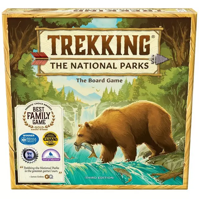 Trekking The National Parks Family Board Game