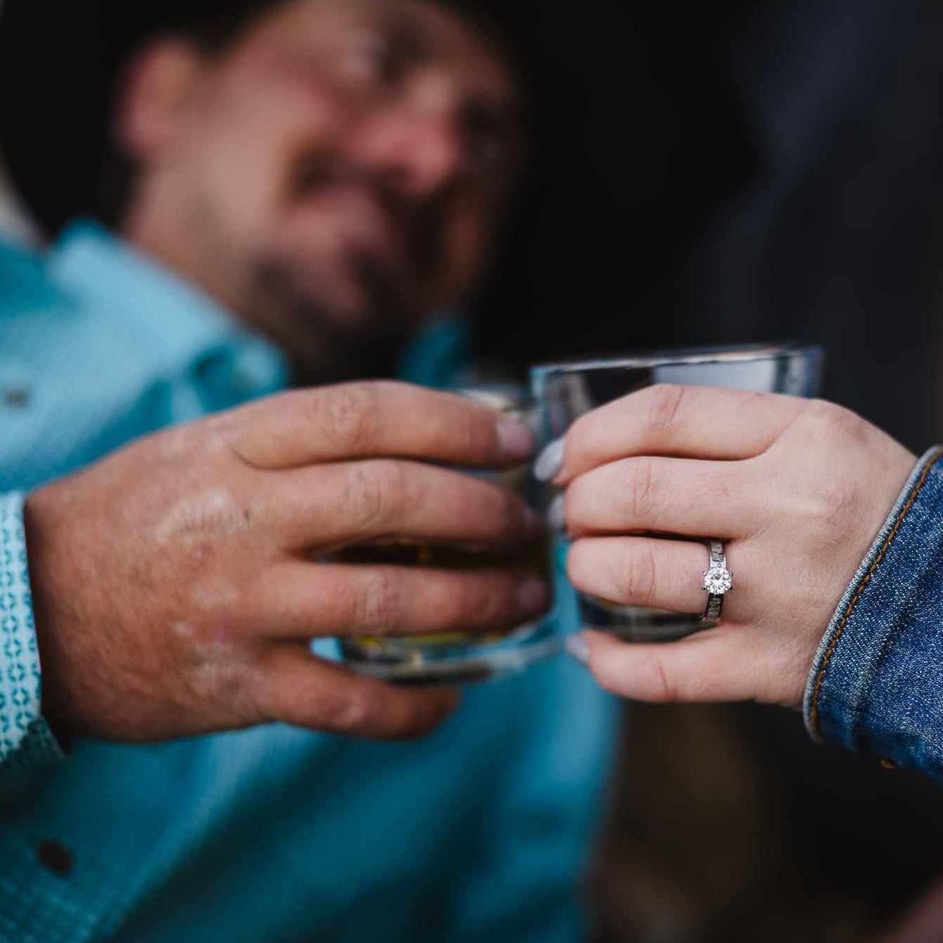 Cheers to forever dear!