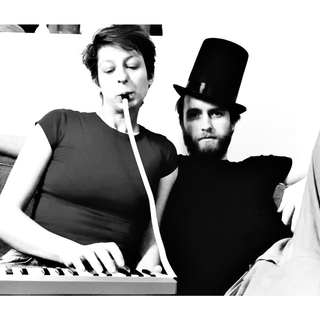 We also started a very serious and professional family band.