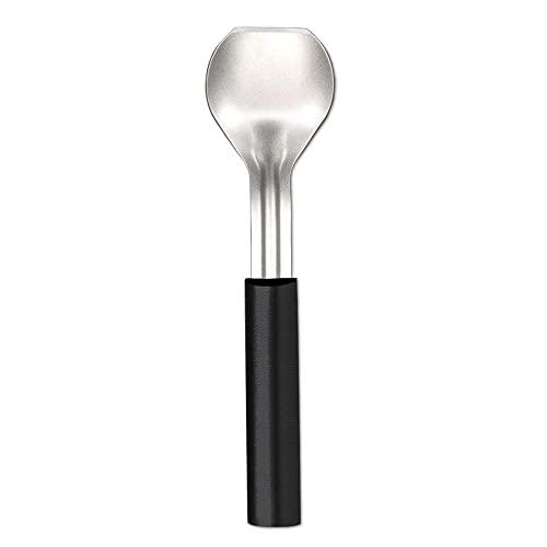 Rada Cutlery R137 Ice Cream Scoop – Stainless Steel With Brushed Aluminum Handle Made in the USA, 9-1/4 Inches