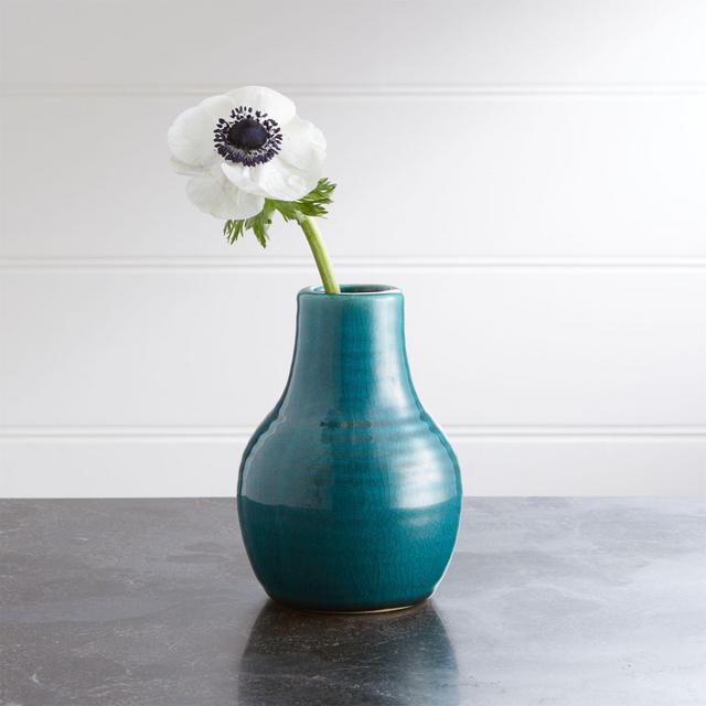 Patine Pot Ceramic Bud Vase