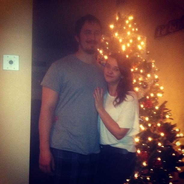 Our first Christmas together 2013