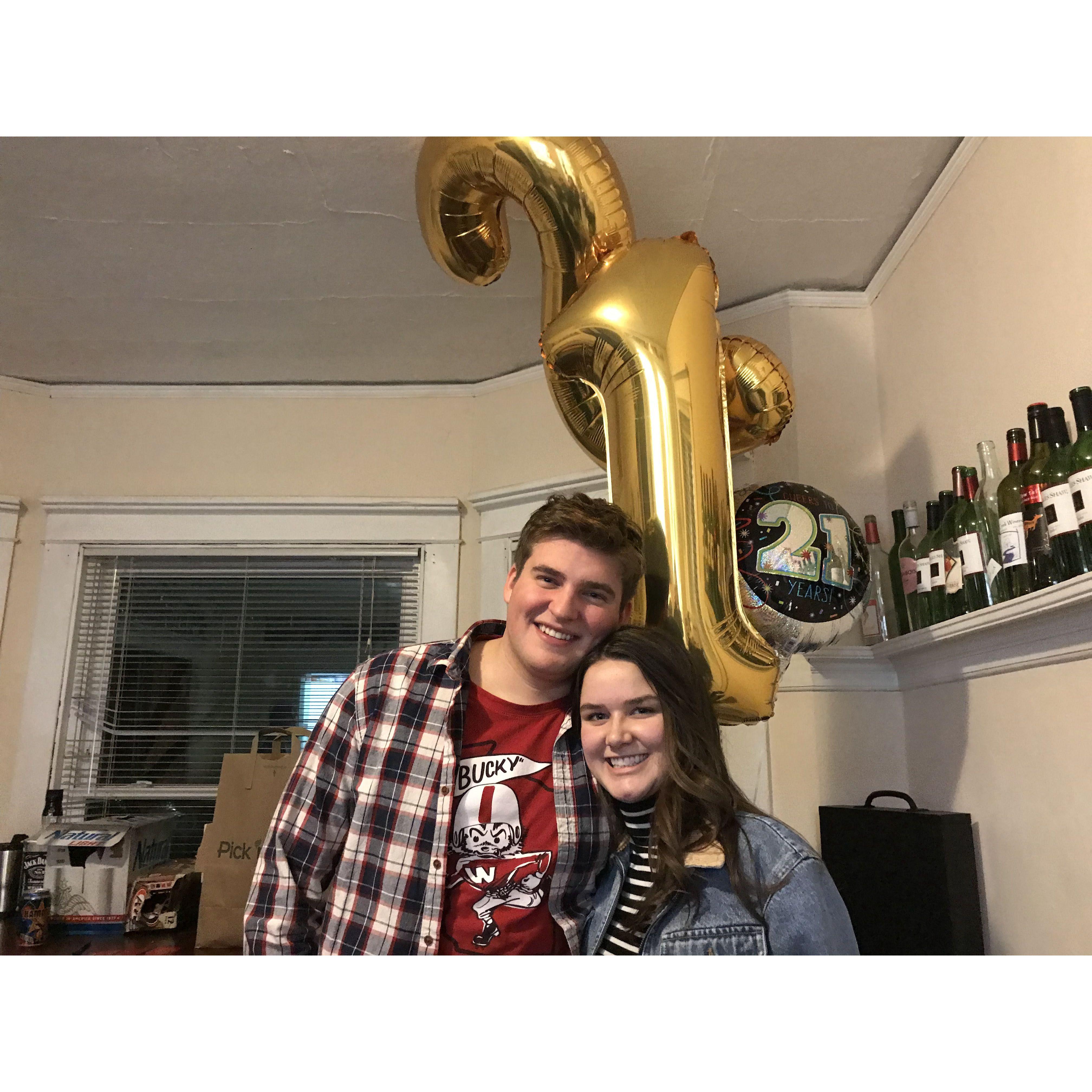 Jacob turns 21!