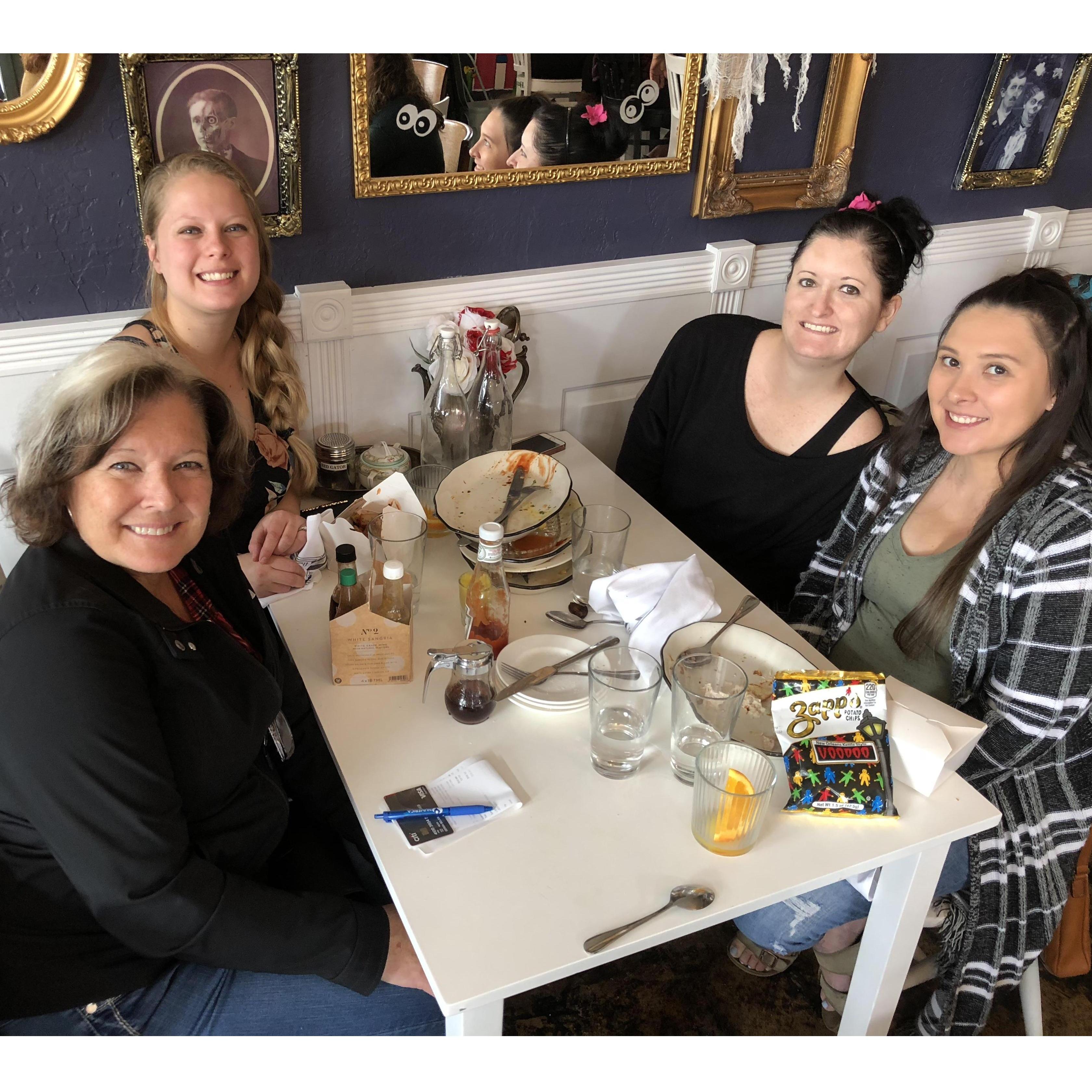 Girls Day! Mom and sister in laws Briana and Michelle