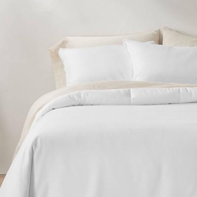 Heavyweight Linen Blend Comforter & Sham Set - Casaluna™