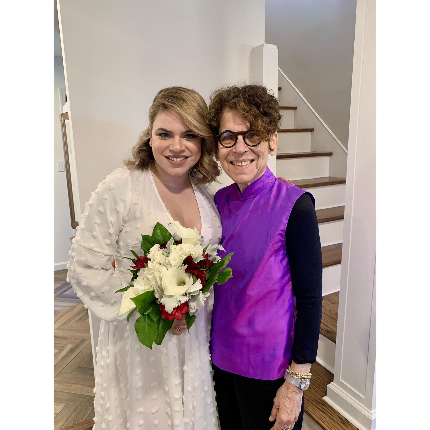 The bride and her mama