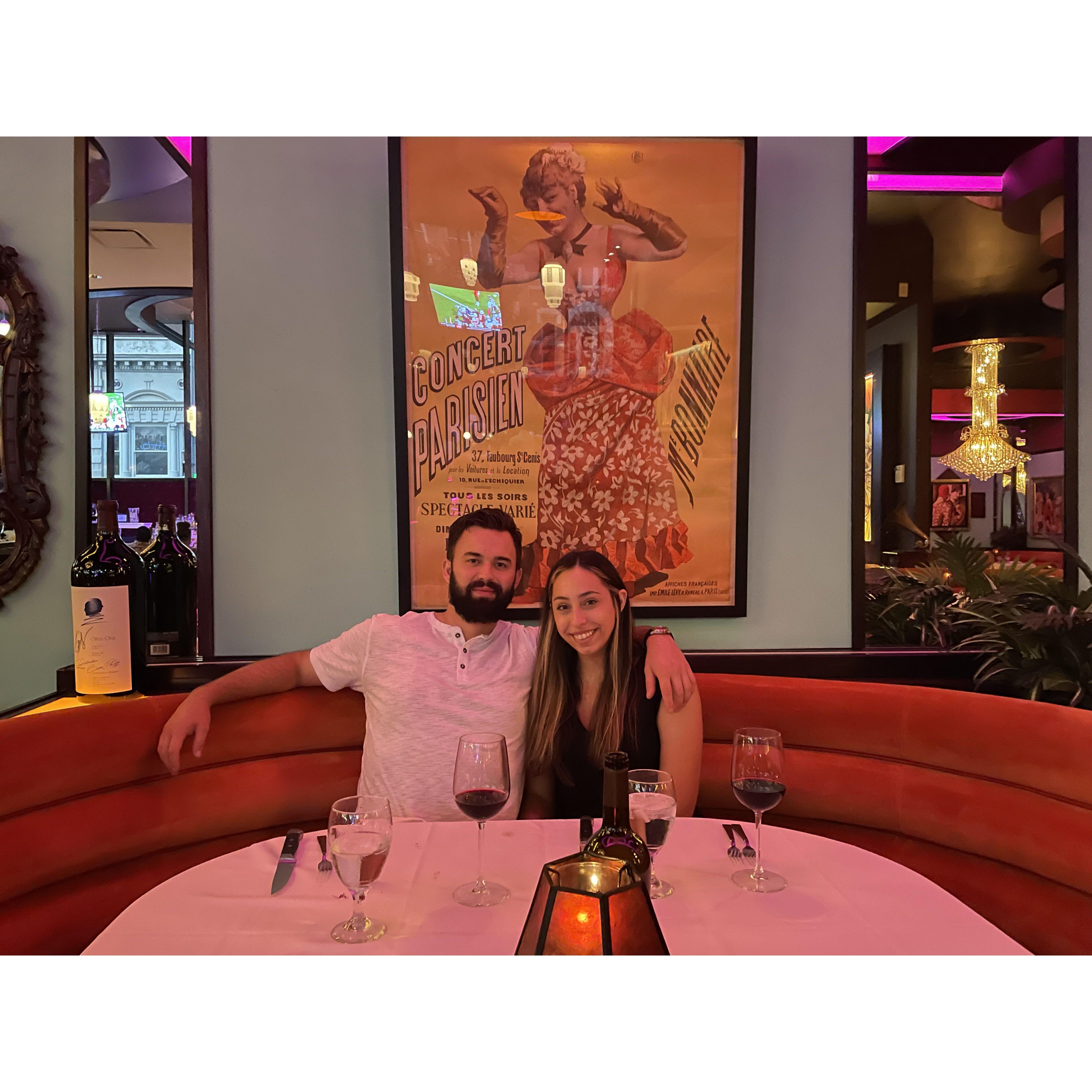 Our first trip together to Nashville!