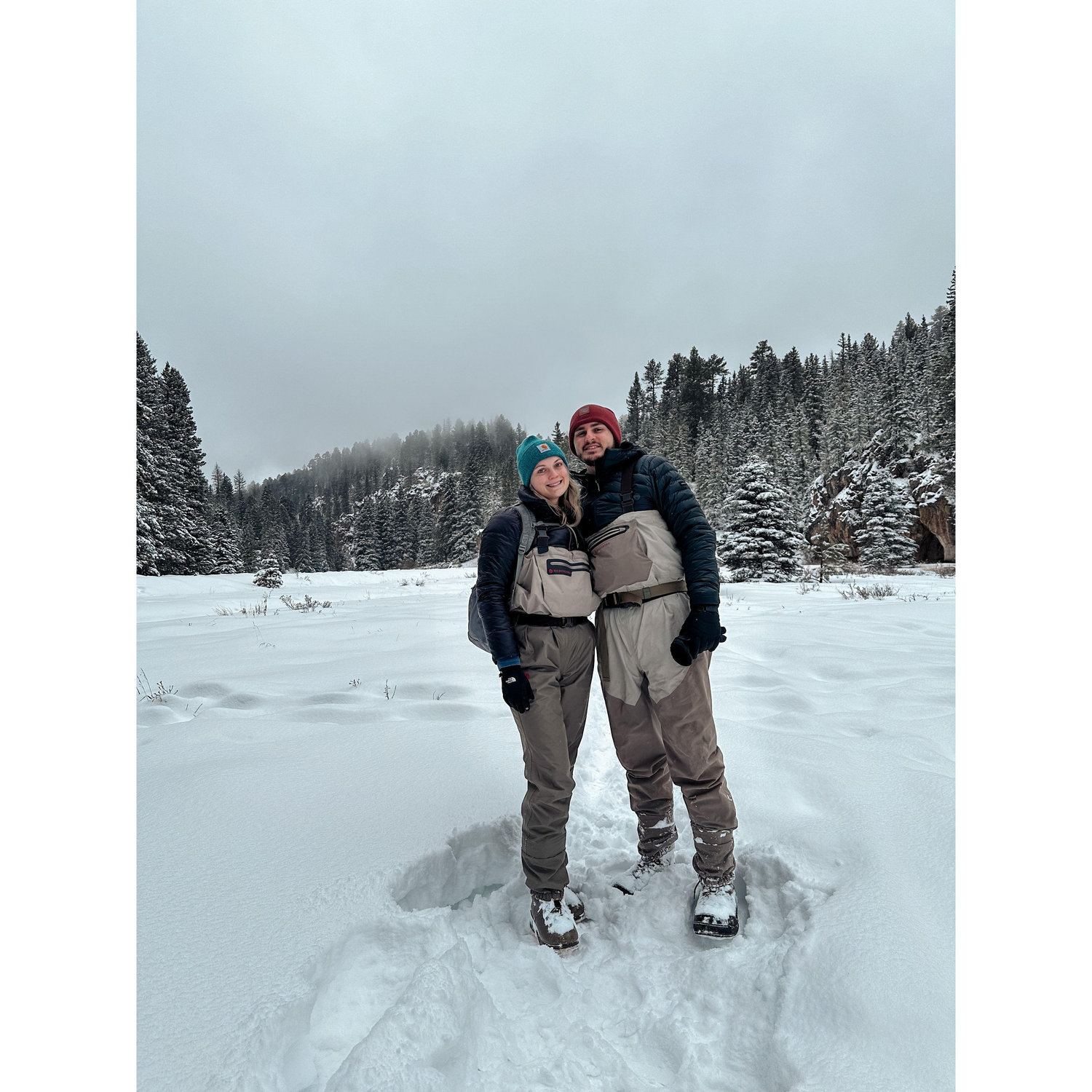 Trip to Santa Fe into the Jemez Mountains, January 2024.