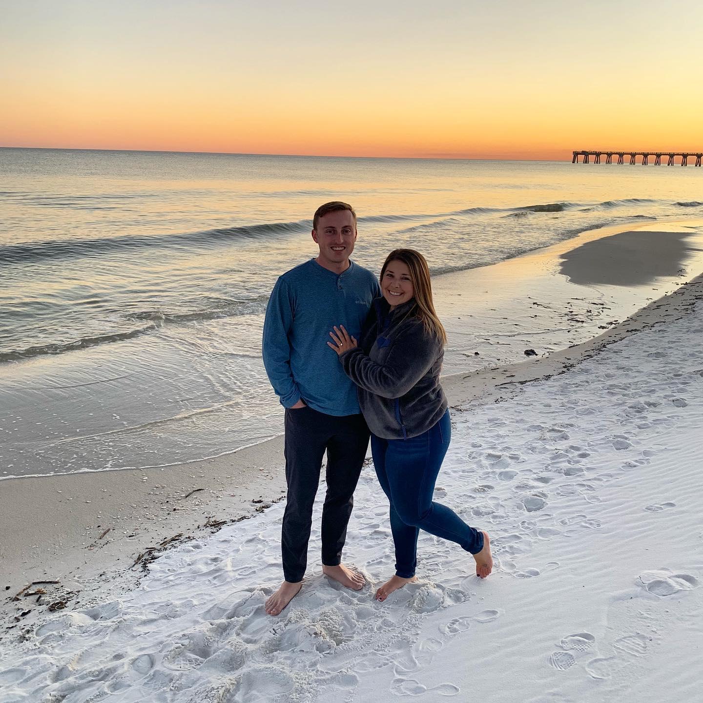 The night we got engaged! February 13, 2019.