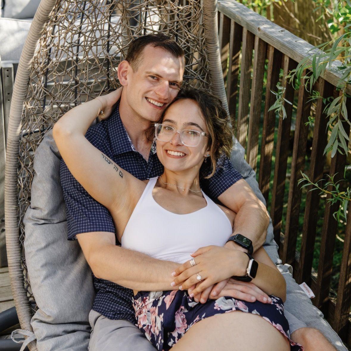Engagement pics in one of our favorite places! (July 4th, 2025)