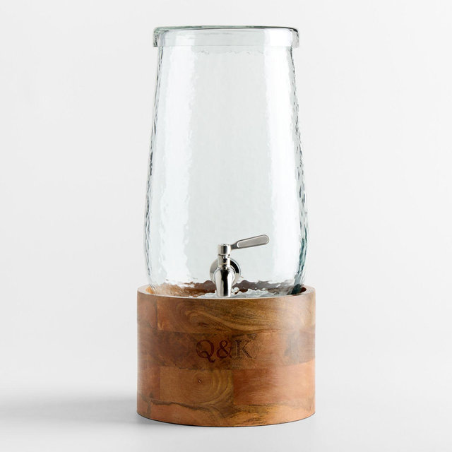 Dax 1.75-Gallon Drink Dispenser with Brooks Stand