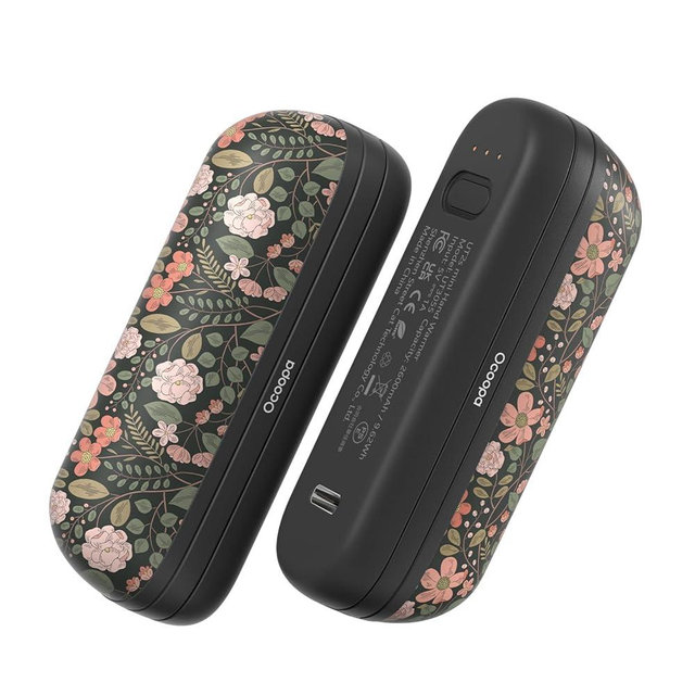 OCOOPA 2 in 1 Magnetic Rechargeable Hand Warmers, UT2s Mini Electric Handwarmers 2 Pack, Split USB-C, Reusable Portable Pocket Heater, Raynauds, Golf, Tech Gifts for Women Men