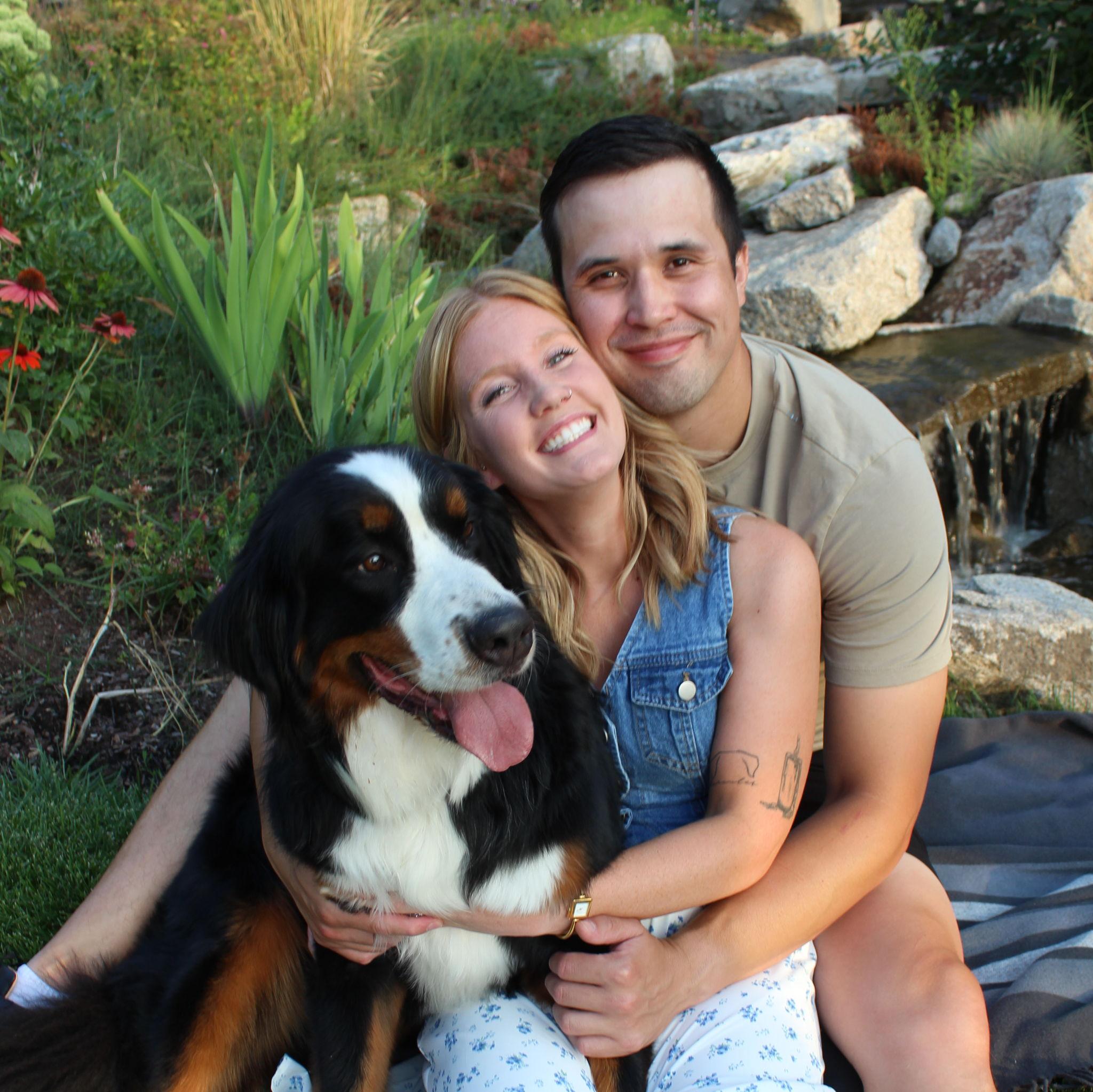 Night we got engaged