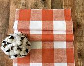 Fall Table Runner , Halloween Decoration ,...
